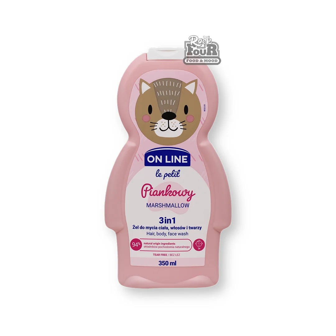 Moisturizing gel 3in1 "On Line Marshmallow" 350ml